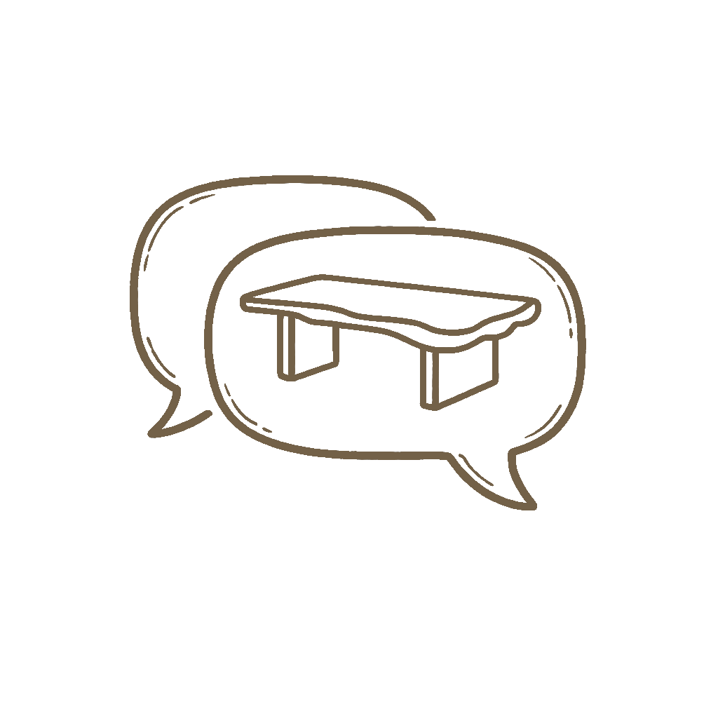 Icône échange et définition du projet